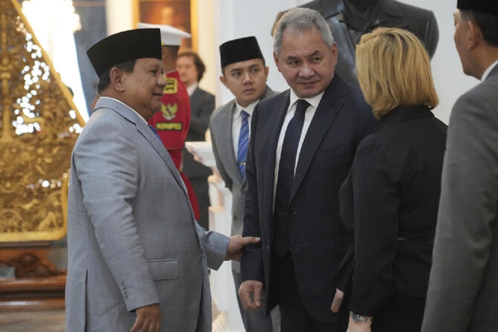 Russia security chief meets Prabowo in Indonesia