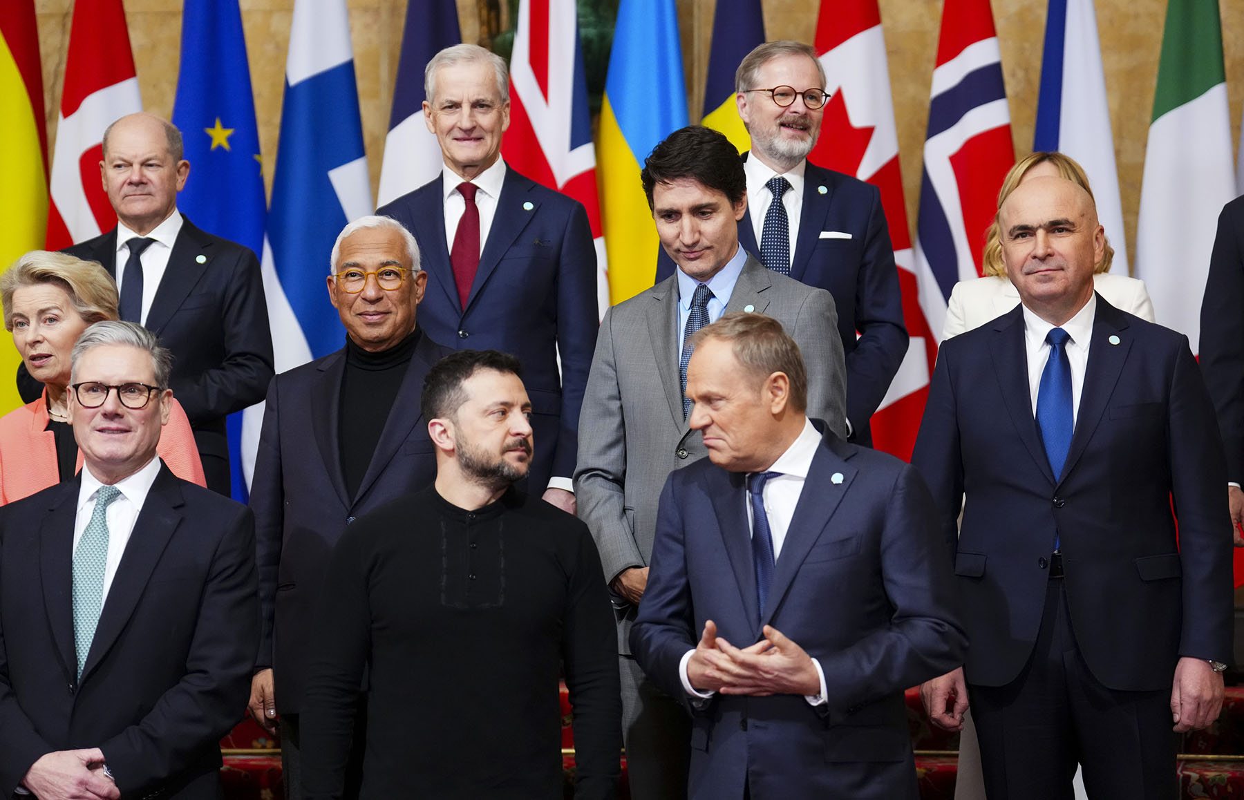 Zelensky and European allies cement cooperation after Trump row