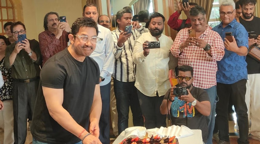 Aamir Khan introduces his new partner to media on eve of his 60th birthday