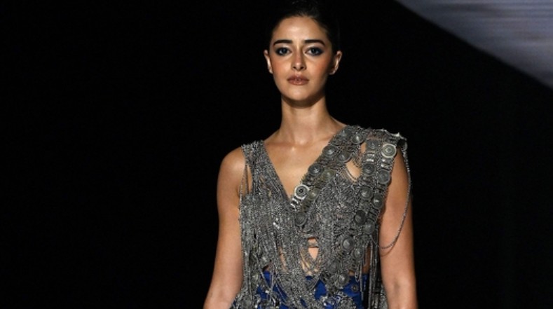Ananya Panday says she ‘feels powerful’ as she slays the runway in stunning metallic look