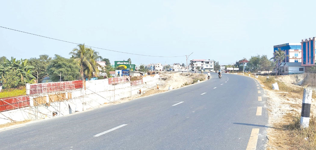 Birgunj folks protest road widening drive fearing homelessness