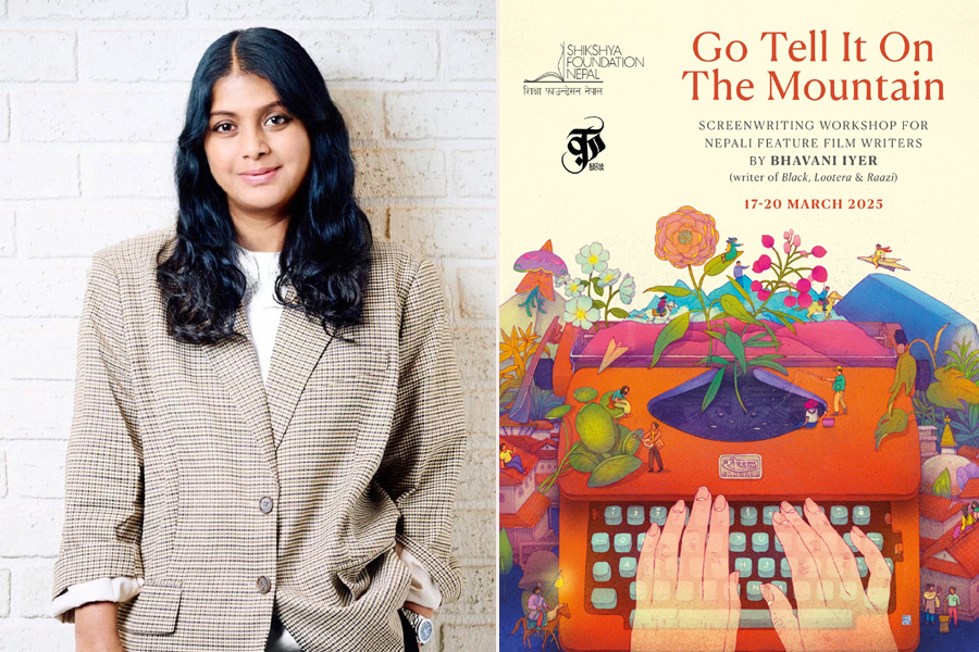 Bhavani Iyer in Kathmandu to teach screenwriting