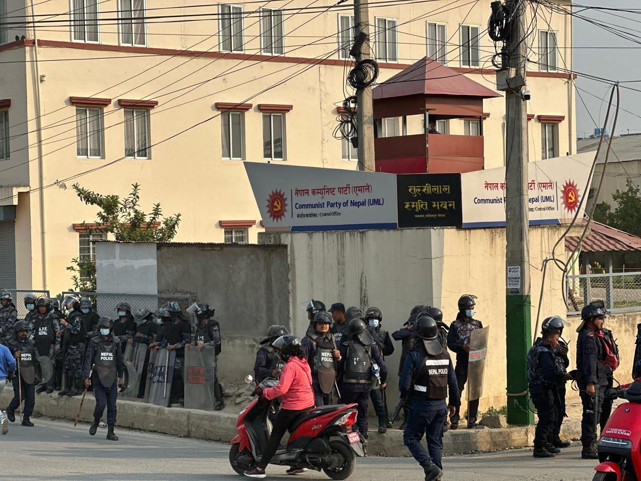 Security arrangements tightened at UML party office