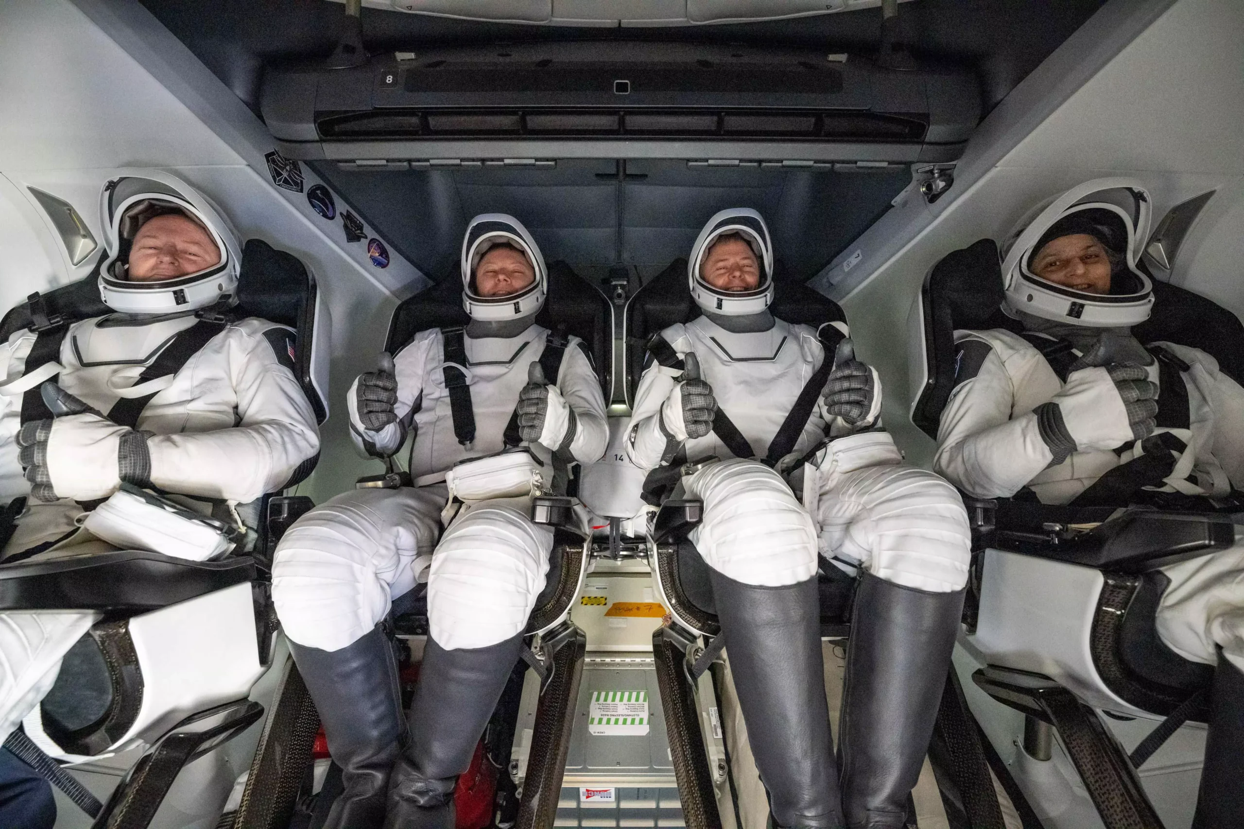 Trump hails return of Crew-9 astronauts, thanks Elon Musk