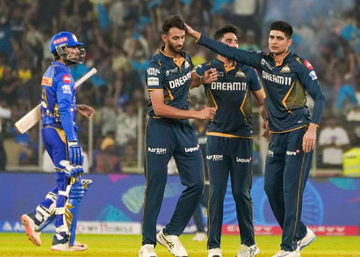 Gujarat Titans Maintain Dominance Over Mumbai Indians with 36-Run Victory