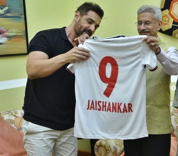 John Abraham meets Eam Jaishankar ahead of ‘The Diplomat’ release