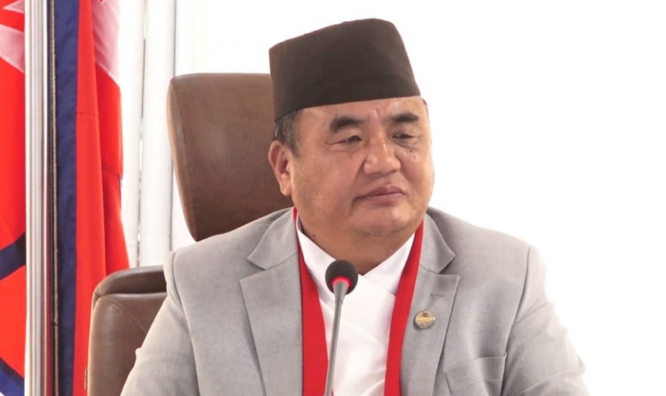 Defence Minister Rai expresses commitment to open road