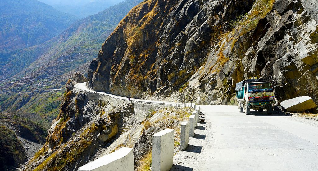 Road expansion and upgrading at Kavrebhir
