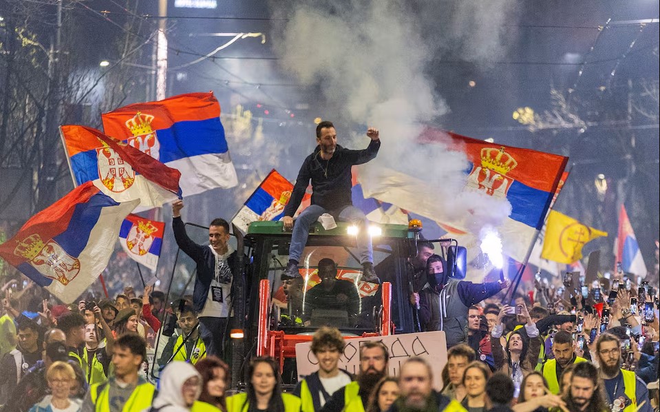 Serbia’s capital braces for massive anti-graft rally