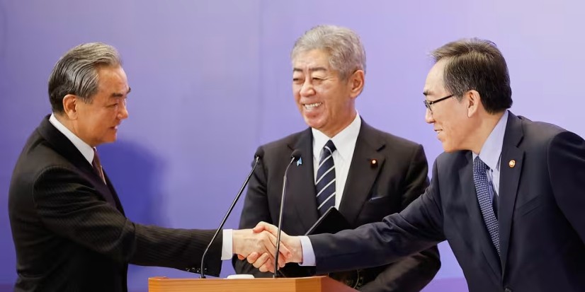 Japan, China, and South Korea agree to promote peace, cooperation