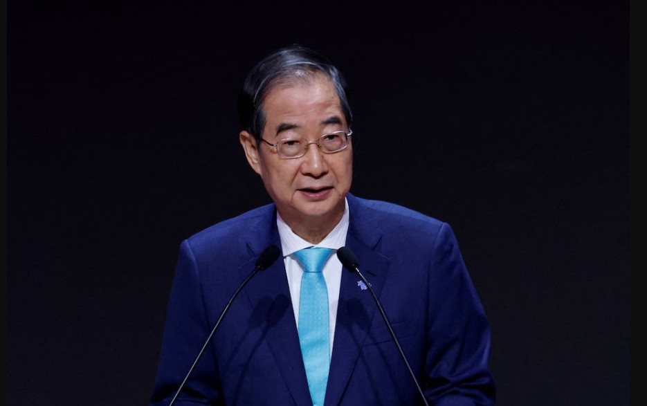 South Korea court reinstates impeached PM Han as acting president