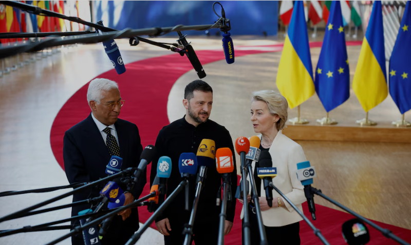 EU leaders agree defence boost as US announces new talks with Kyiv