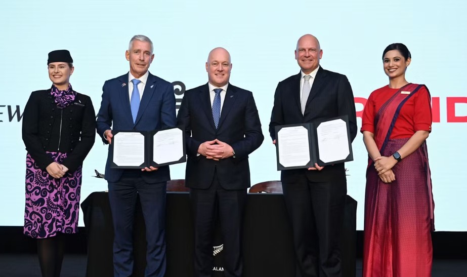 Air New Zealand and Air India sign MoU for direct flights between India and New Zealand