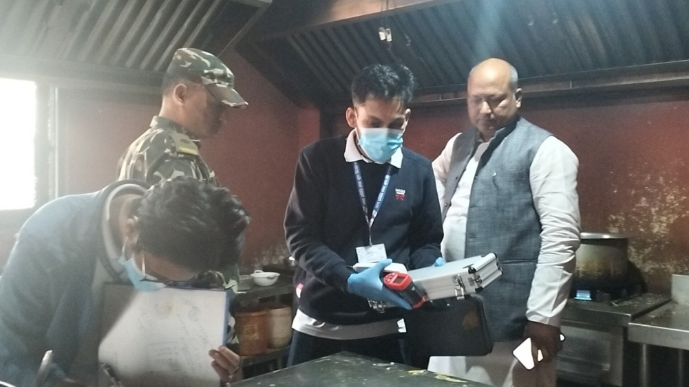 Madhes province Chief Minister inspects hotels along highway