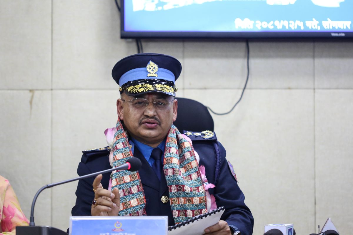 Newly appointed IGP assumes office