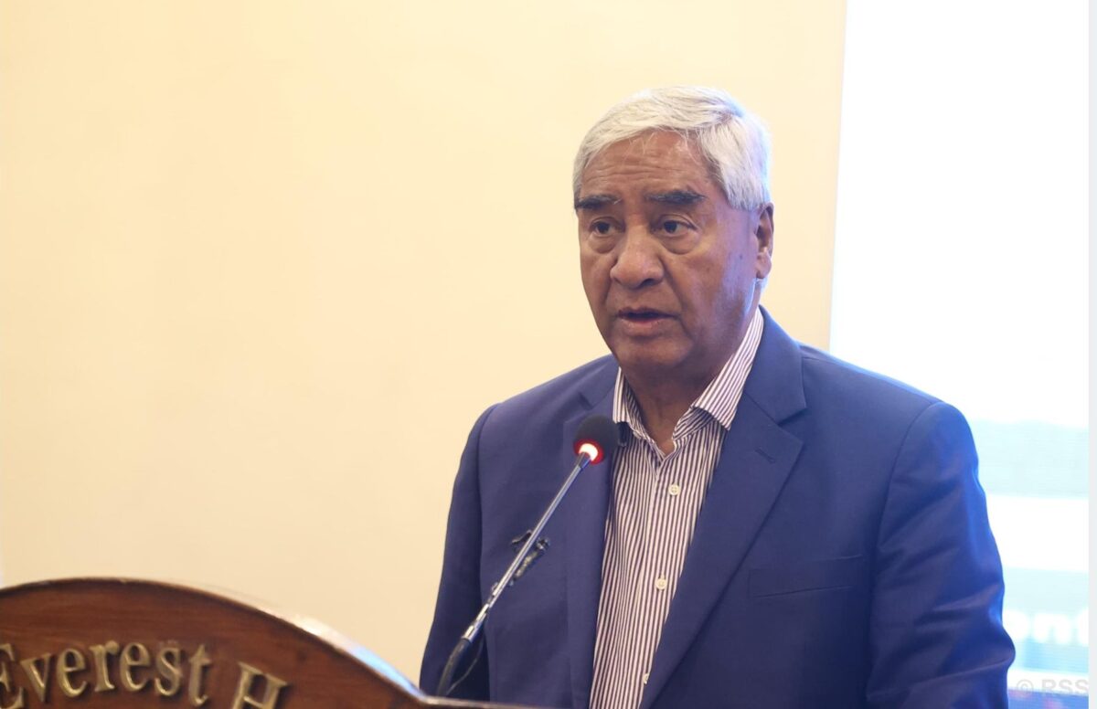 No change in present governance: NC President Deuba