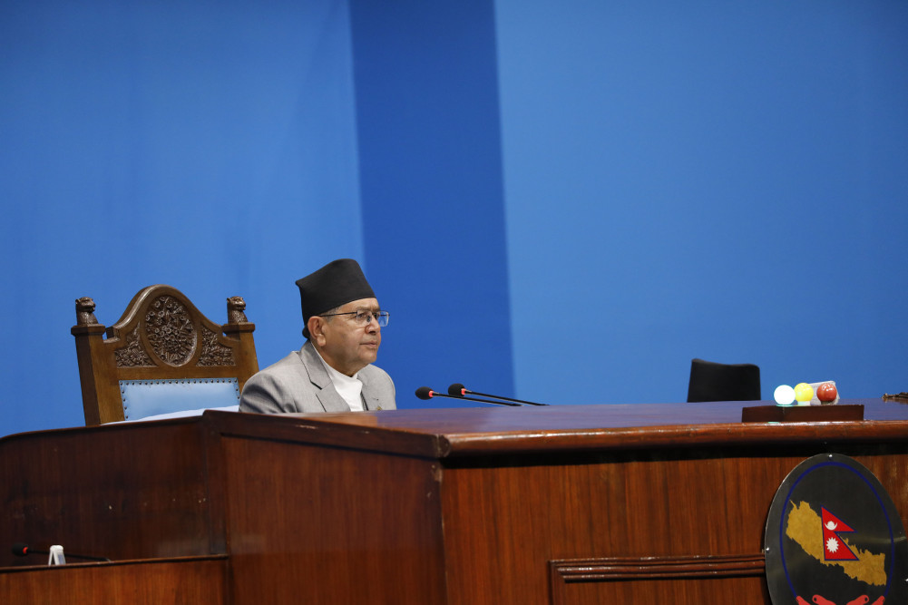 Speaker Ghimire issues ruling on oppositions’ demand