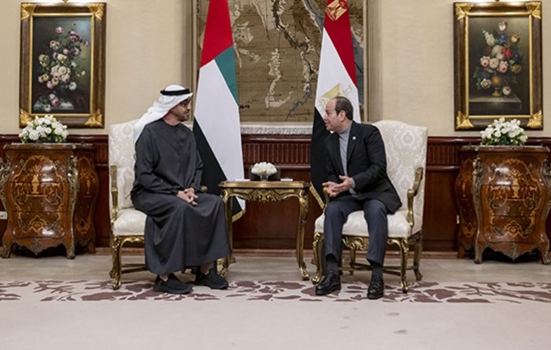 UAE, Egyptian Presidents discuss strengthening fraternal ties in Cairo