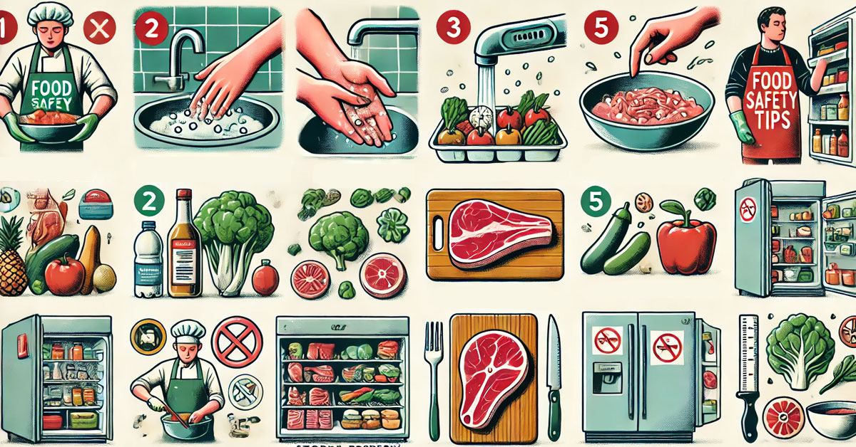  How to Cook Safely to Avoid Foodborne Illnesses?
