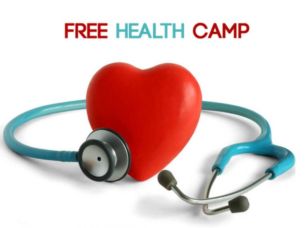 Over 1,100 people receive service from free health camp