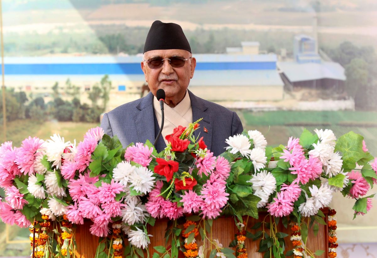 Country becoming self-dependent: PM Oli