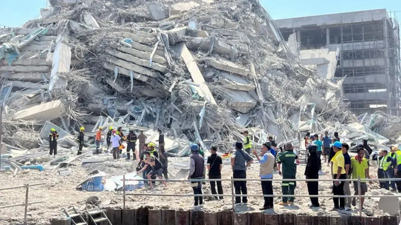 Myanmar junta asks for international aid after quake