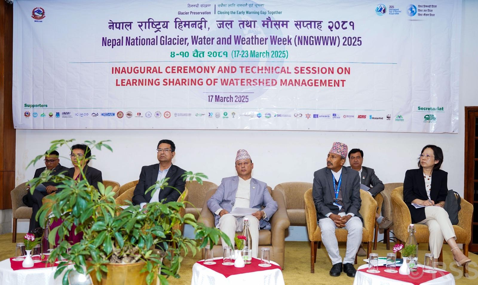 Minister Khadka expresses commitments to manage budget for conservation of glaciers