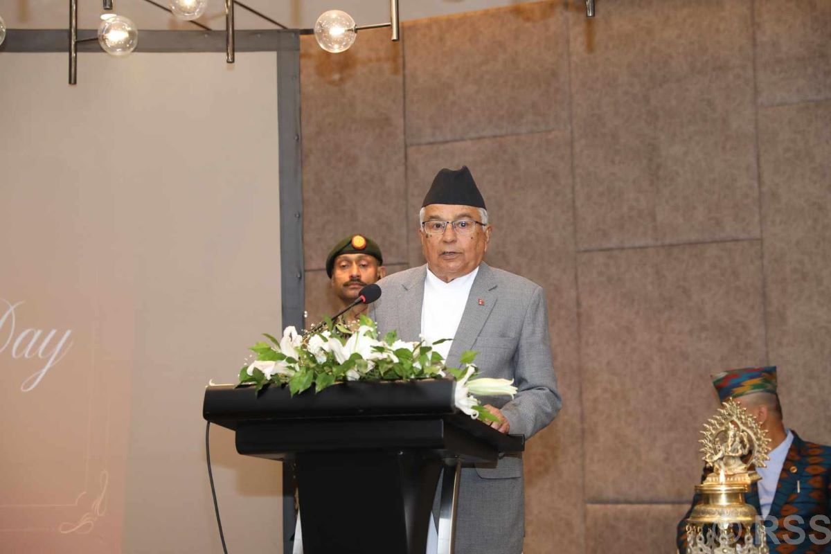 President Paudel stresses on equal access to health services