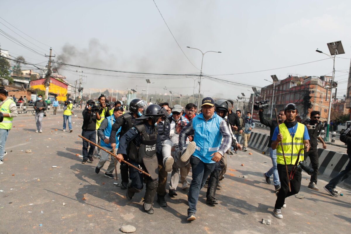 Two killed in pro-monarchy protests