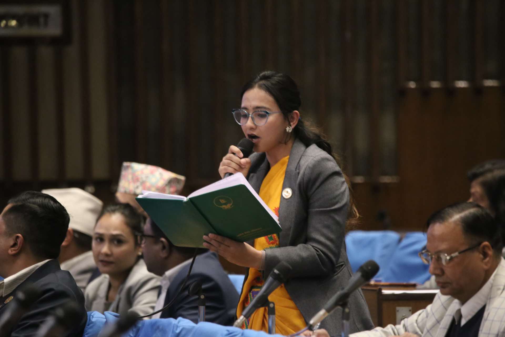 Time to fight state’s discrimination on women, asserts lawmaker Karki