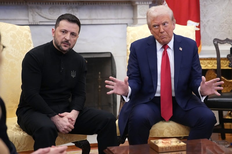 Trump and Zelensky clash in Oval Office shouting match