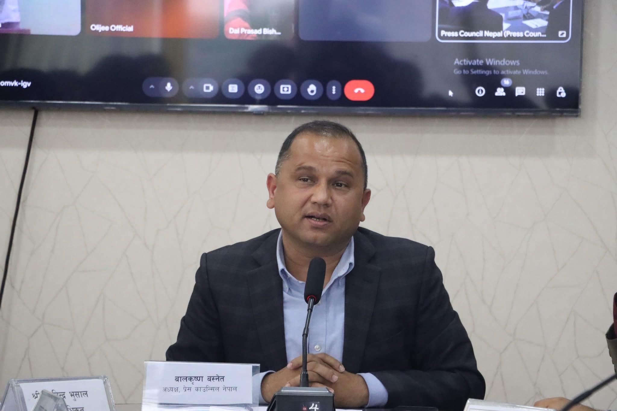 Press Council Chairman Basnet Urges Shift to Solution-Oriented Journalism