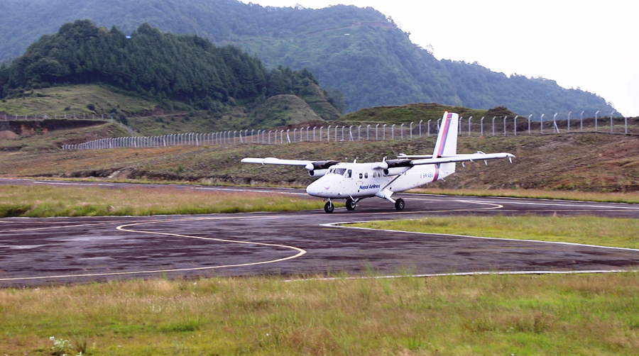 Flights resumed in Taplejung after four months