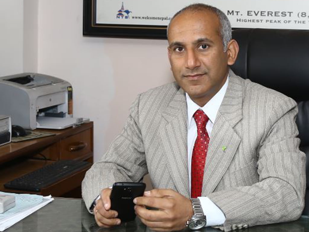 NTB CEO extends invitation for participation in Sagarmatha Sambaad