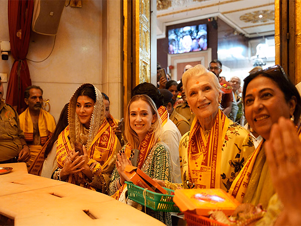 Jacqueline Fernandez offers prayers at Siddhivinayak Temple with Elon Musk’s mother Maye