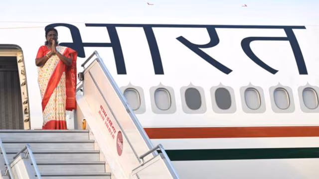 President Droupadi Murmu departs for Vatican City to attend Pope Francis’ State Funeral