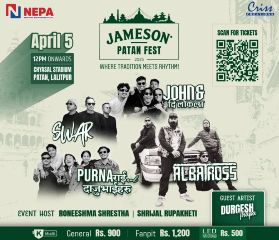 Patan Fest 2025: A Musical Extravaganza with Durgesh Thapa & Top Bands!
