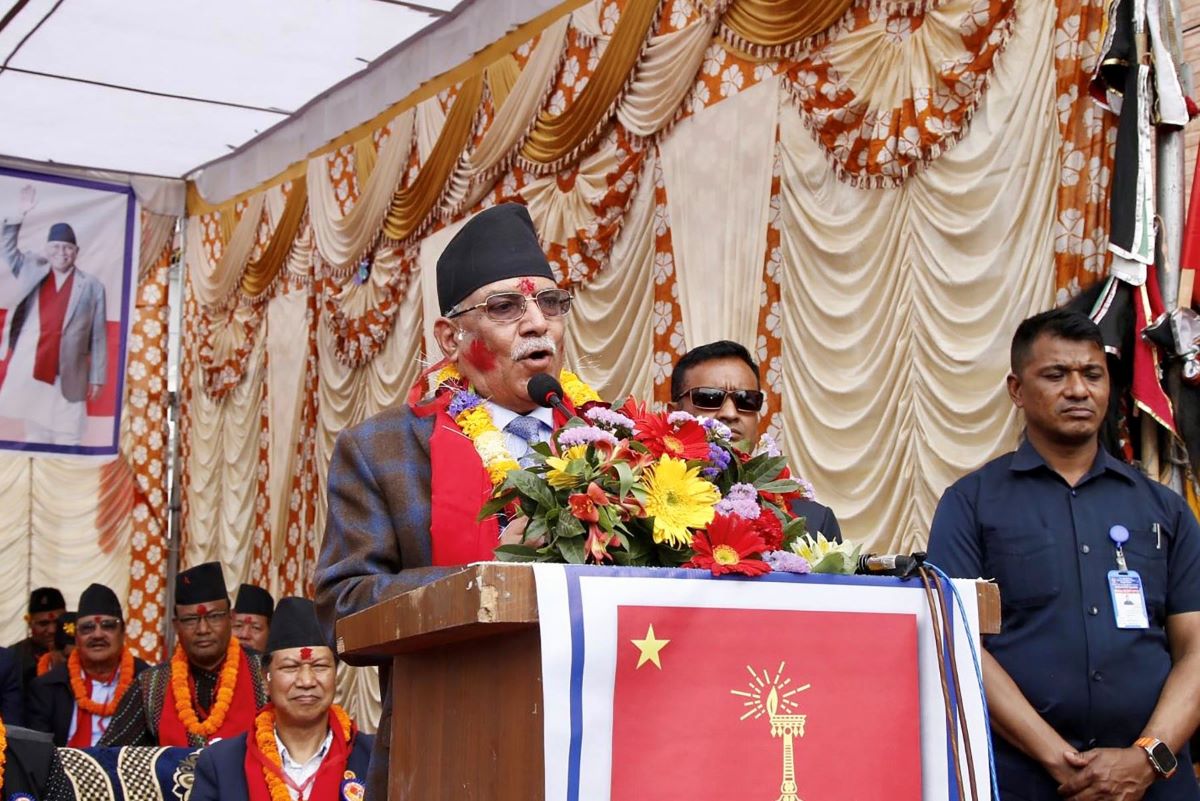 Attempts to fish in murky water will be foiled, says Prachanda