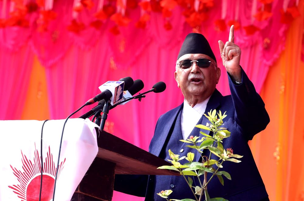 Govt at work to intensify development, good governance: PM Oli