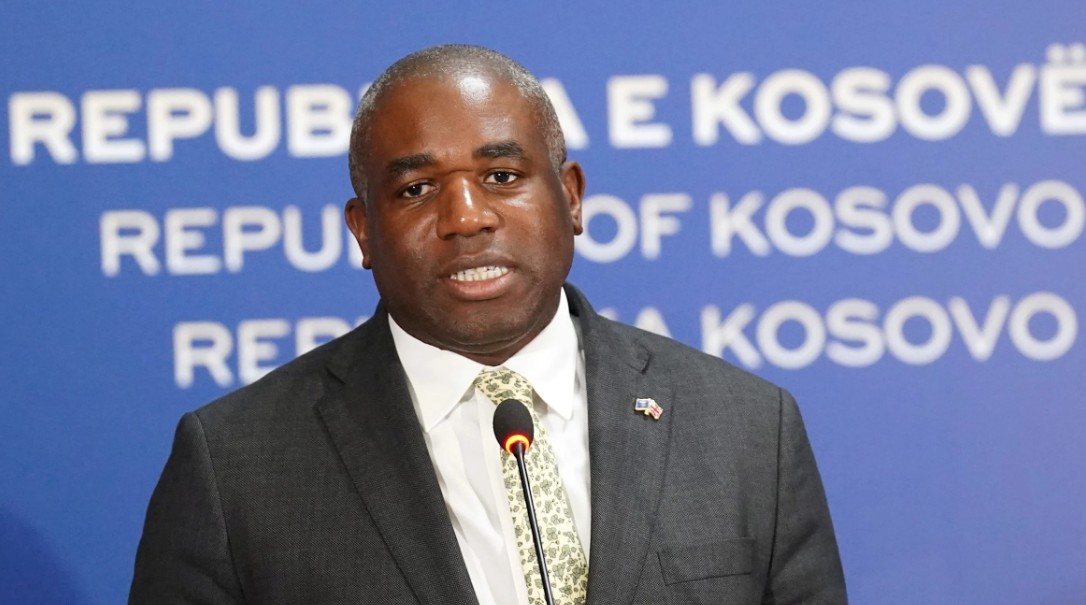 UK Foreign Secretary David Lammy calls Israeli detention of two MPs “unacceptable, counterproductive”
