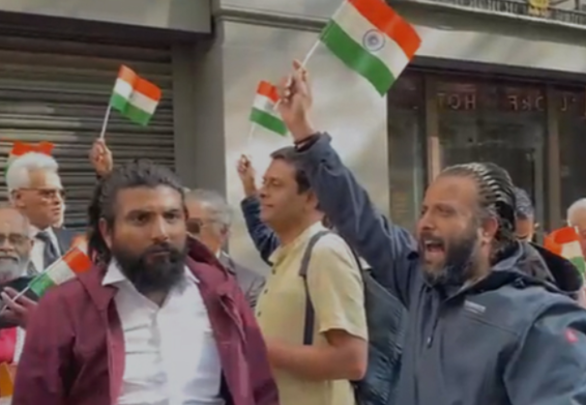 Nepali UK: People gather outside Indian High Commission in support of victims of Pahalgam attack