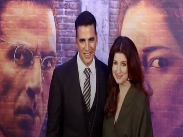 Twinkle Khanna cheers for husband Akshay Kumar as she attends ‘Kesari 2’ screening