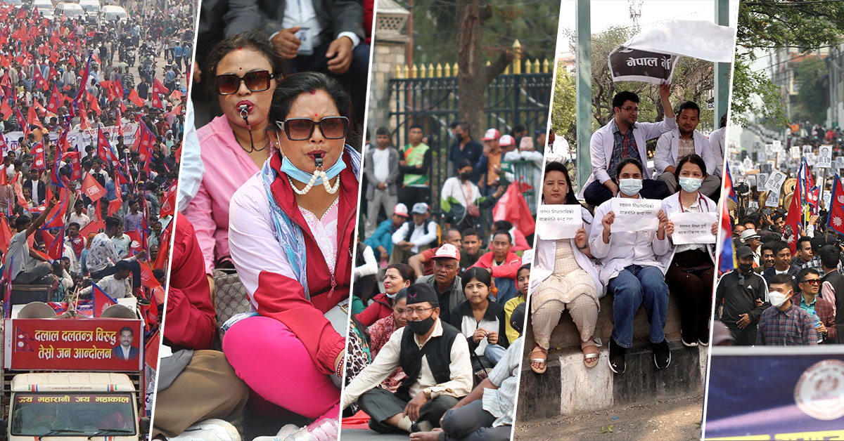 Kathmandu erupts in protests: a month of unrest and political clashes amid calls for change