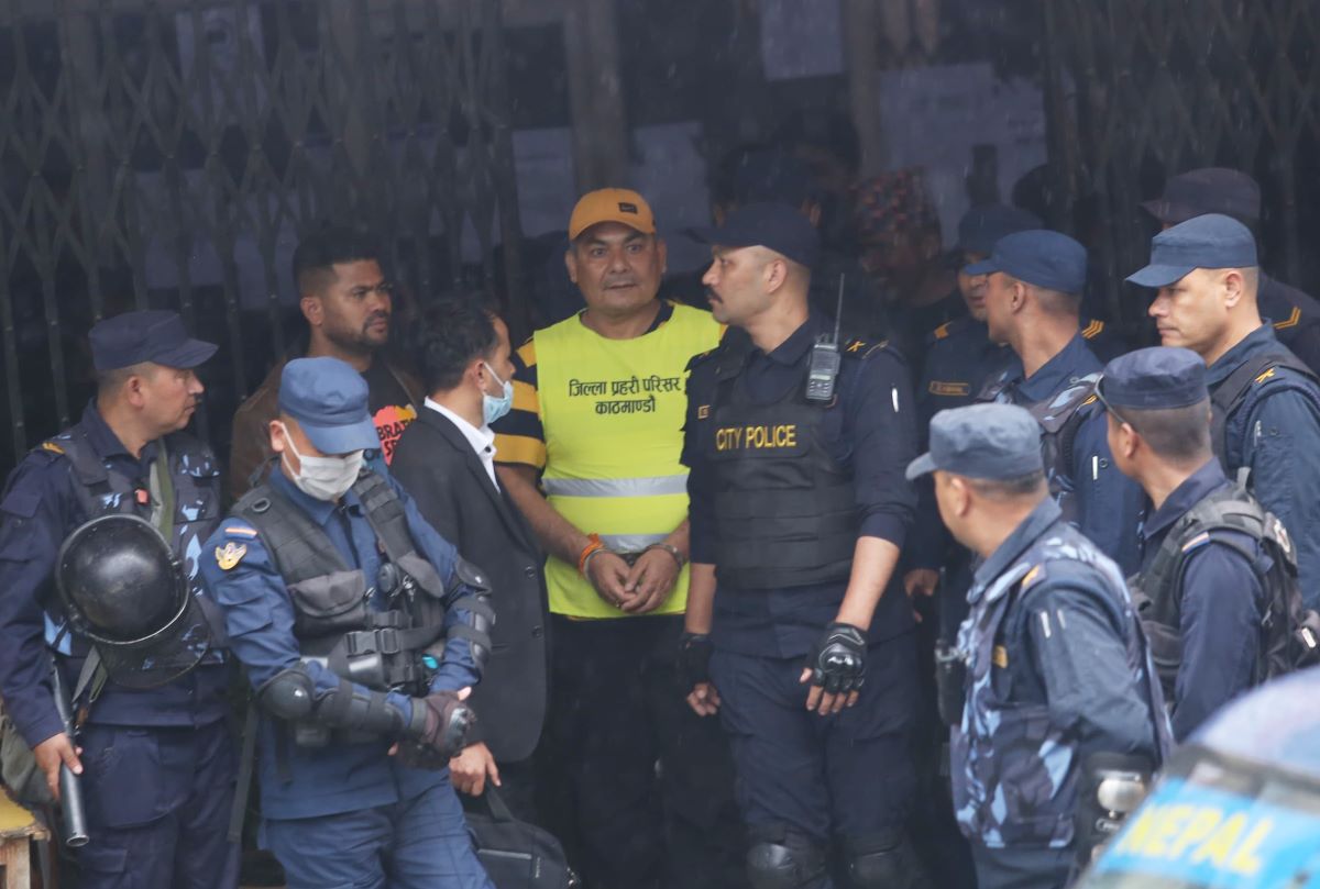 Seven including Durga Prasai sent to Dillibazar prison