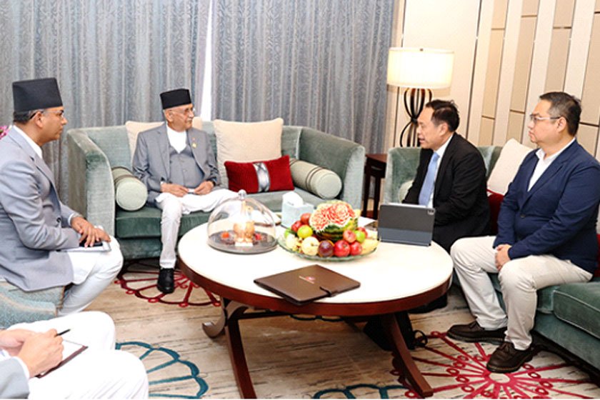 First Thai Everest Climber calls on PM Oli