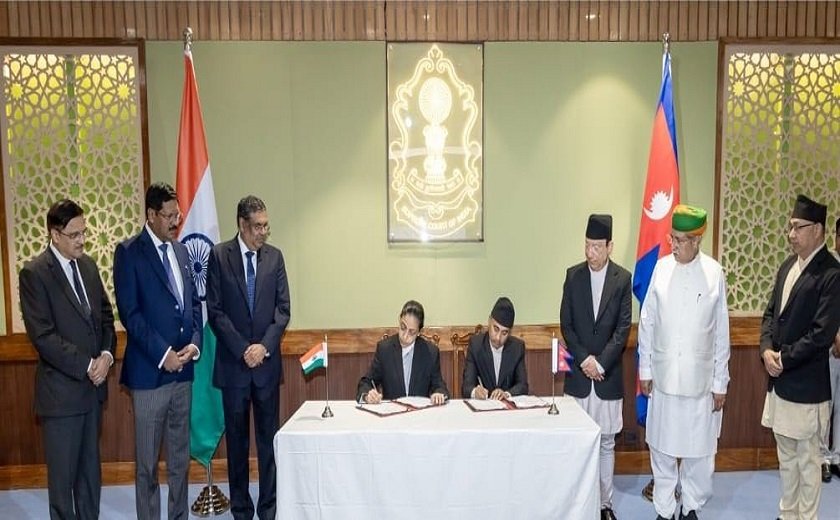 MoU on judicial collaboration between Supreme Courts of Nepal and India