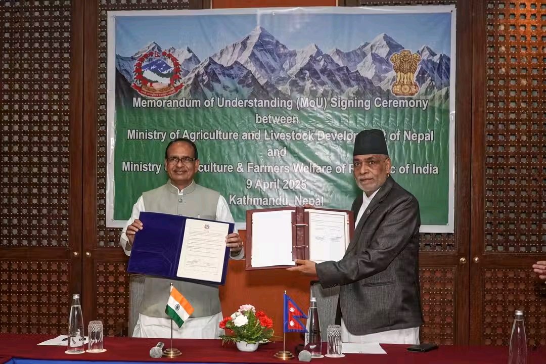 India and Nepal sign MoU to boost agricultural cooperation