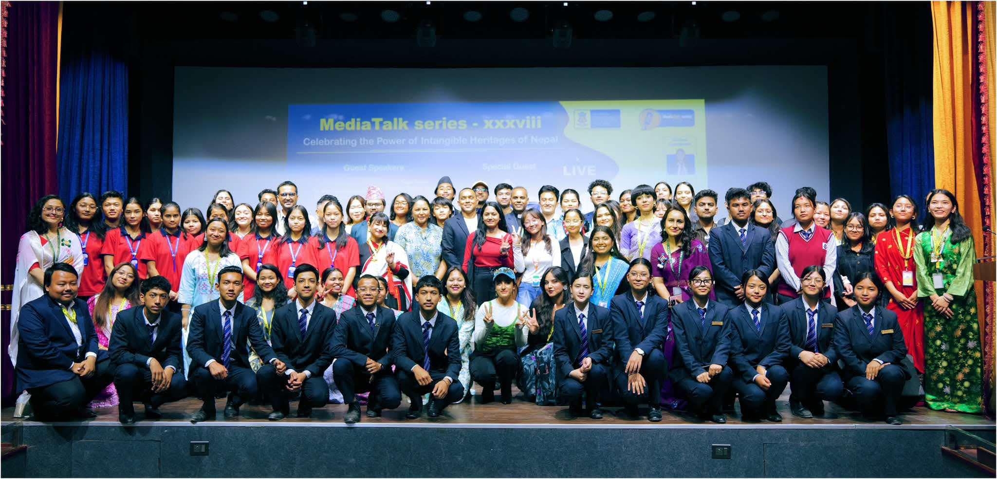 St. Xavier’s MediaTalk urges youth to embrace heritage
