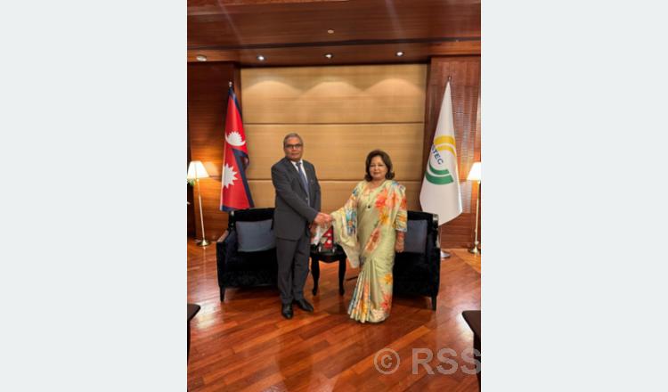 BIMSTEC Secy Gen calls Foreign Minister Deuba
