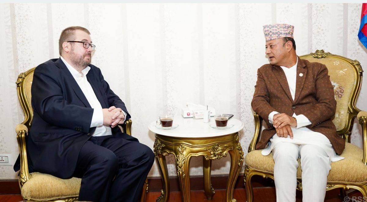 Germany’s Charge d’ Affairs calls on Energy Minister Khadka